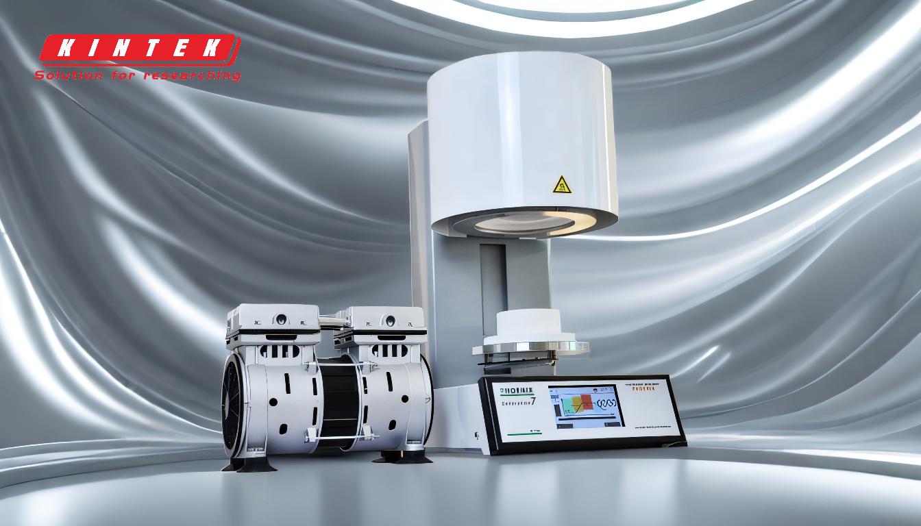 How does pressure enhance the sintering process? Boost Material Strength and Efficiency