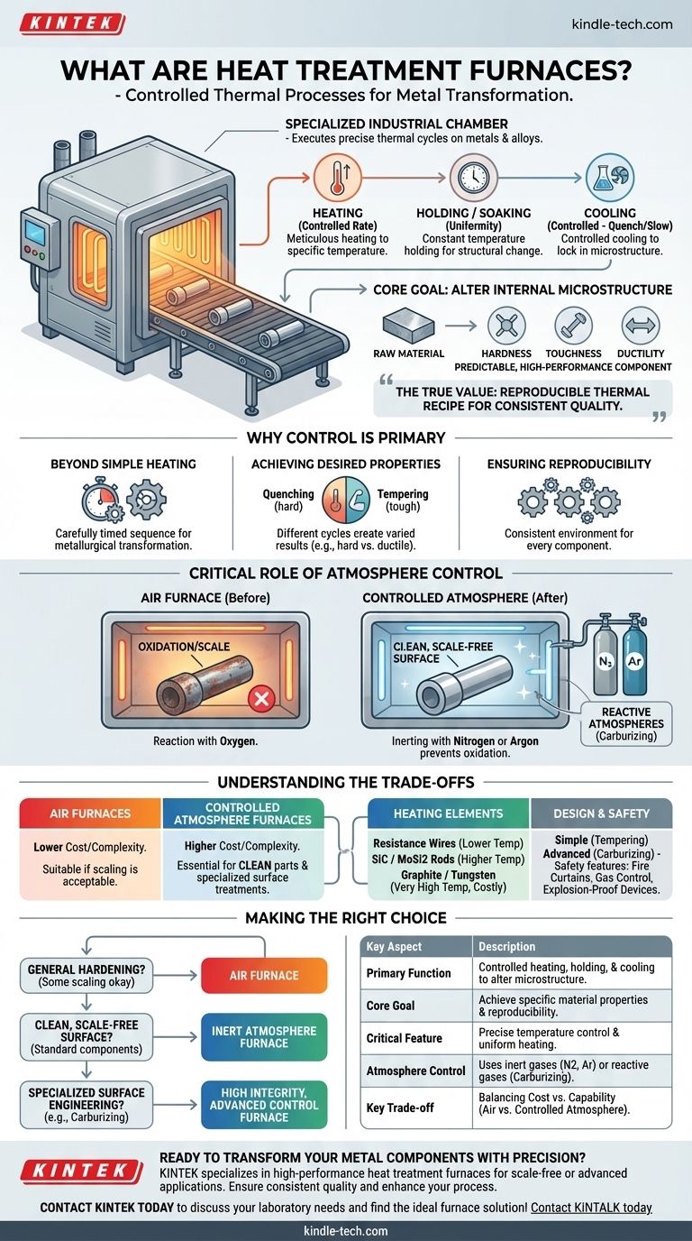 Qu'est-ce qu'un four de traitement thermique ? Réalisez des transformations métallurgiques précises Guide Visuel