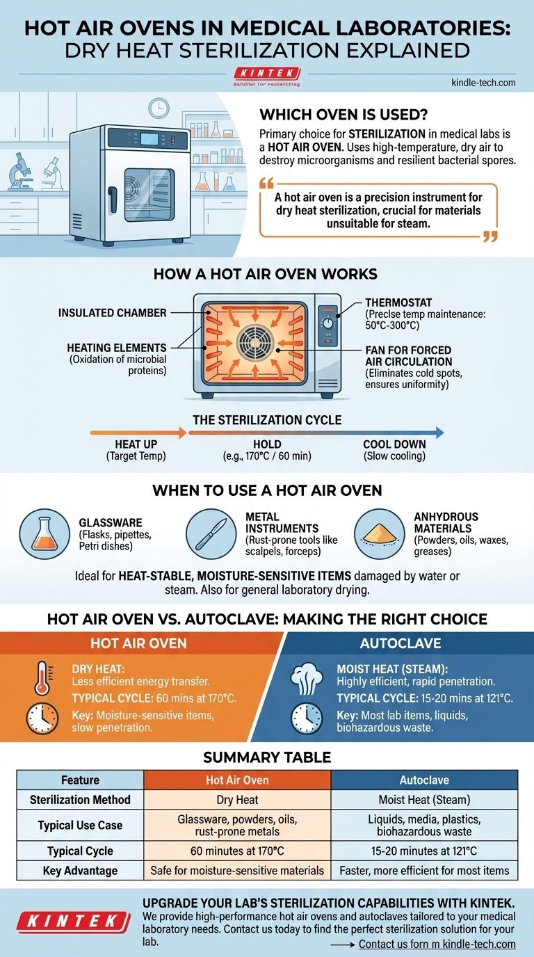 Quale forno viene utilizzato in un laboratorio medico? Una guida ai forni ad aria calda per la sterilizzazione Guida Visiva