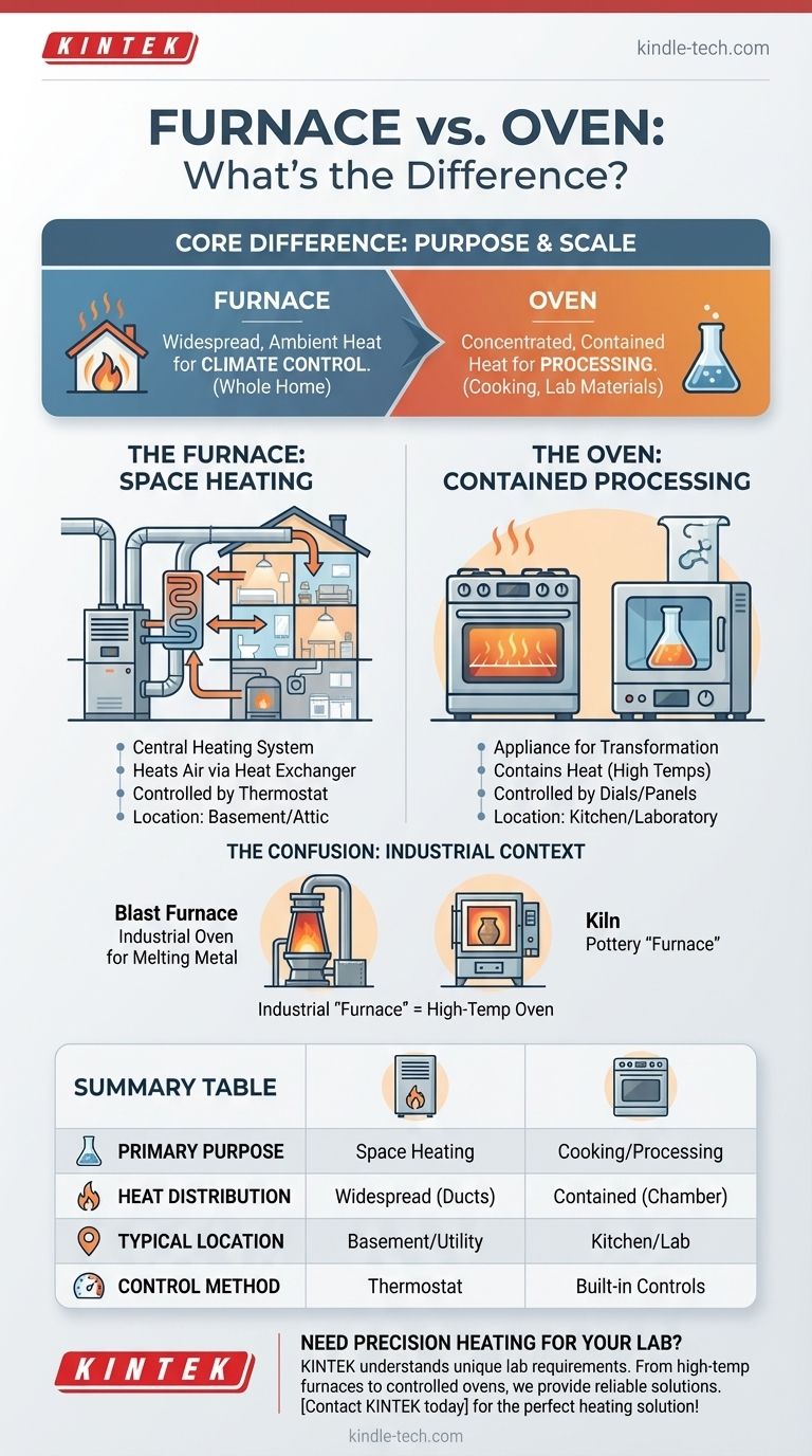 炉子和烤箱有什么区别？了解它们独特的加热用途 图解指南