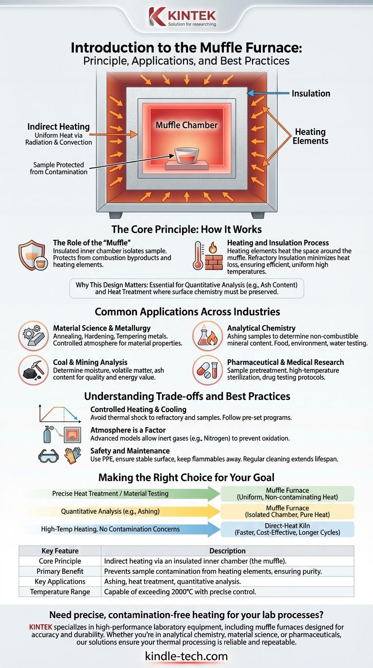 Qu'est-ce qu'un four à moufle ? Un guide pour un chauffage à haute température et sans contamination Guide Visuel