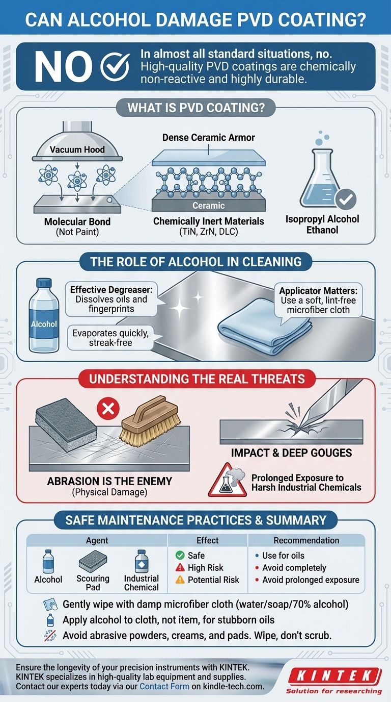 L'alcol può danneggiare i rivestimenti PVD? Sfatare il mito con consigli di cura esperti Guida Visiva