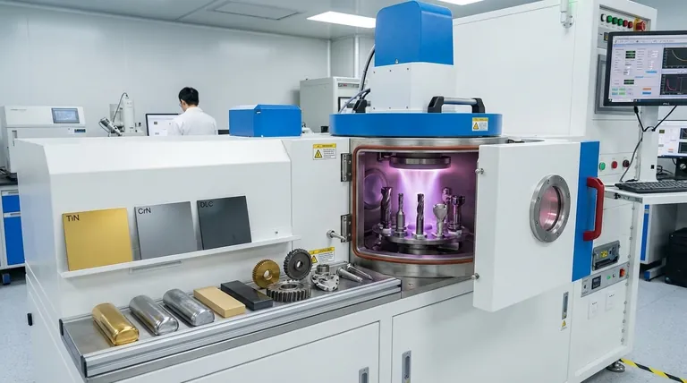 Quais materiais são usados na deposição física de vapor? Escolha Metais, Ligas e Cerâmicas para Revestimentos de Alto Desempenho