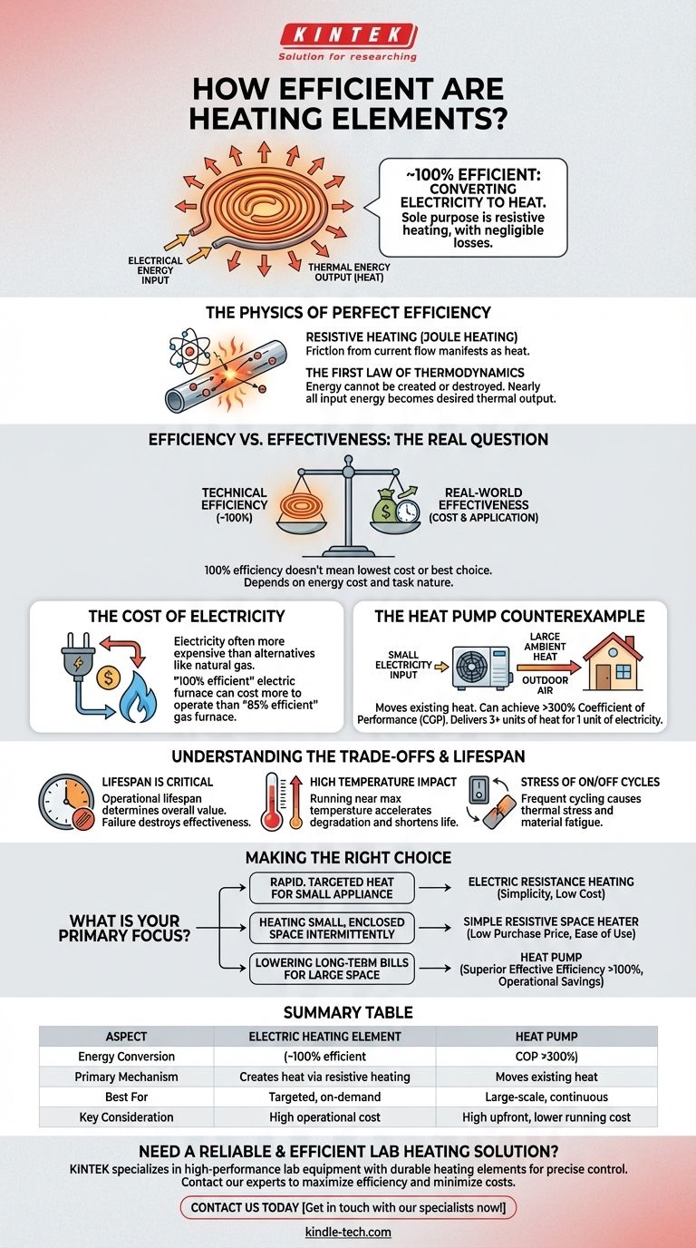 발열체는 얼마나 효율적일까요? 에너지 변환의 진실을 밝히다 시각적 가이드