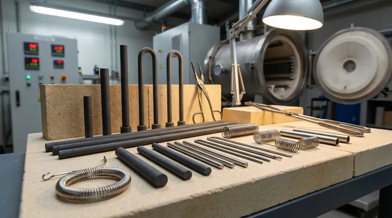 O que é usado como elemento de aquecimento em fornos de alta temperatura? Selecione o Elemento Certo para o Seu Processo