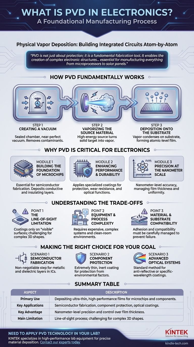 What is PVD in electronics? The Essential Guide to Semiconductor Fabrication Visual Guide