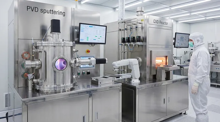 ¿Cuál es la diferencia entre los semiconductores CVD y PVD? Deposición de Películas Delgadas Físicas vs. Químicas