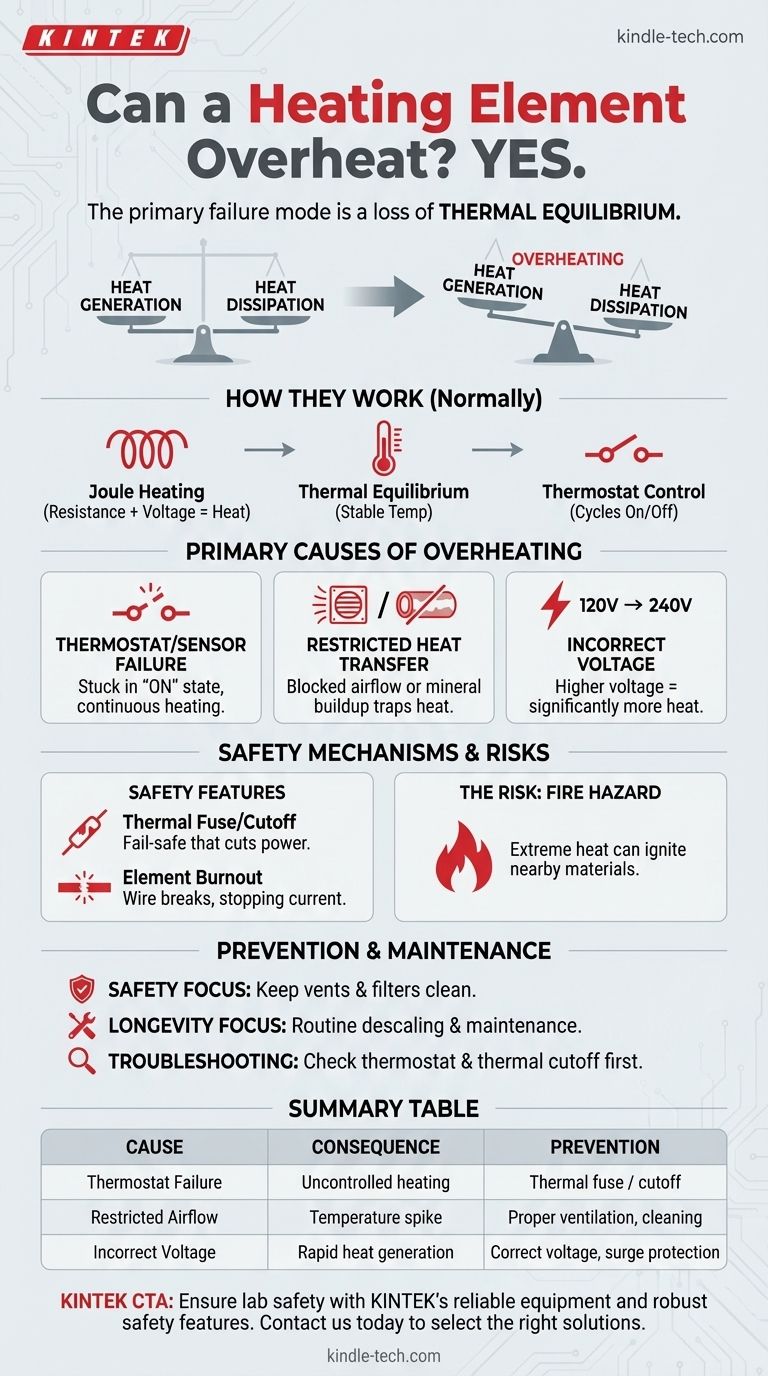 Un elemento riscaldante può surriscaldarsi? Le cause critiche e i rischi per la sicurezza spiegati Guida Visiva