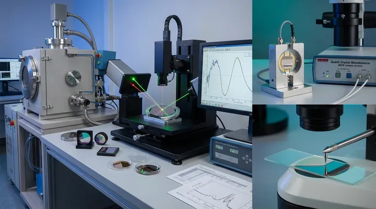 ¿Cuáles son los métodos para medir el espesor de películas delgadas? Una guía de técnicas in situ y ex situ