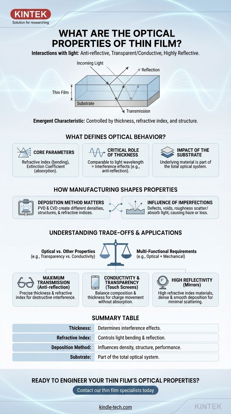 Was sind die optischen Eigenschaften von Dünnschichten? Lichttechnik für Antireflexion, Leitfähigkeit & mehr Visuelle Anleitung