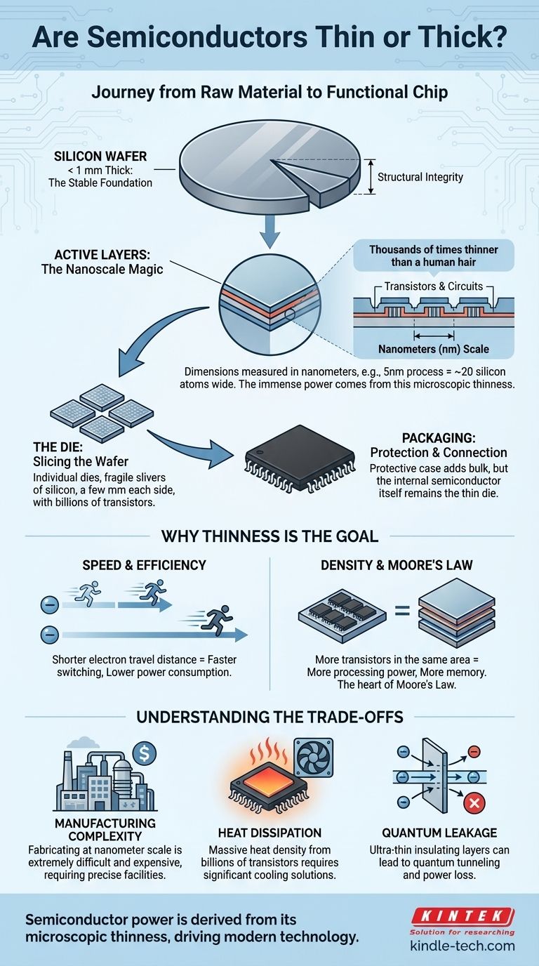 半导体是薄的还是厚的？探索微观薄度在现代电子学中的力量 图解指南