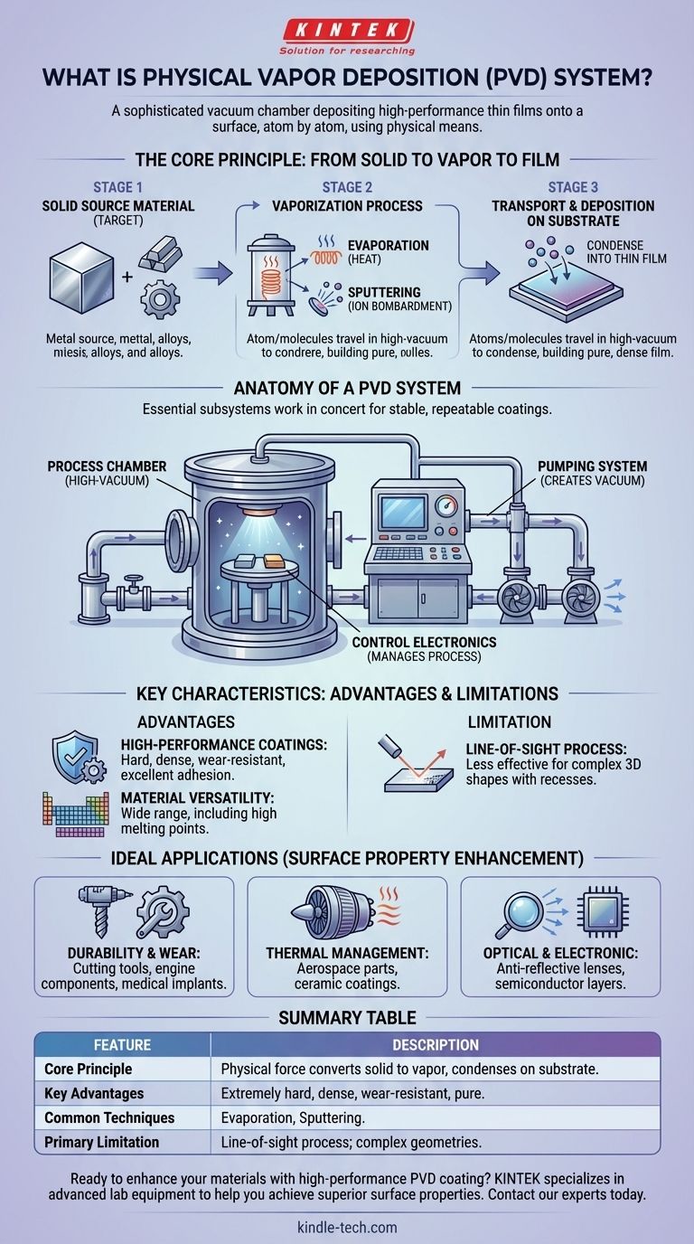 Cos'è un sistema PVD? Una guida alla deposizione di film sottili ad alte prestazioni Guida Visiva