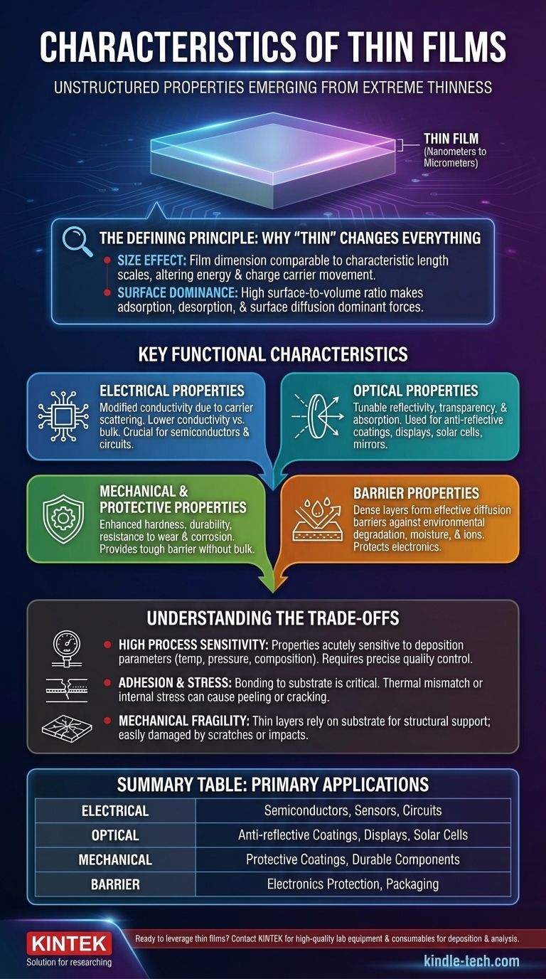 ¿Cuáles son las características de las películas delgadas? Aprovechando propiedades únicas para aplicaciones avanzadas Guía Visual
