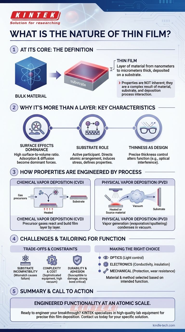 박막의 본질은 무엇인가? 원자 규모에서 공학적 기능성 구현 시각적 가이드