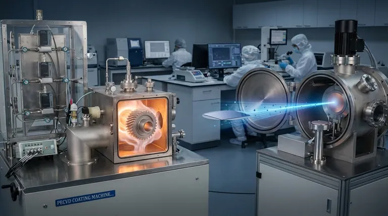 ¿En qué se diferencia la deposición química de la deposición física? Una guía para recubrir formas complejas vs. precisión