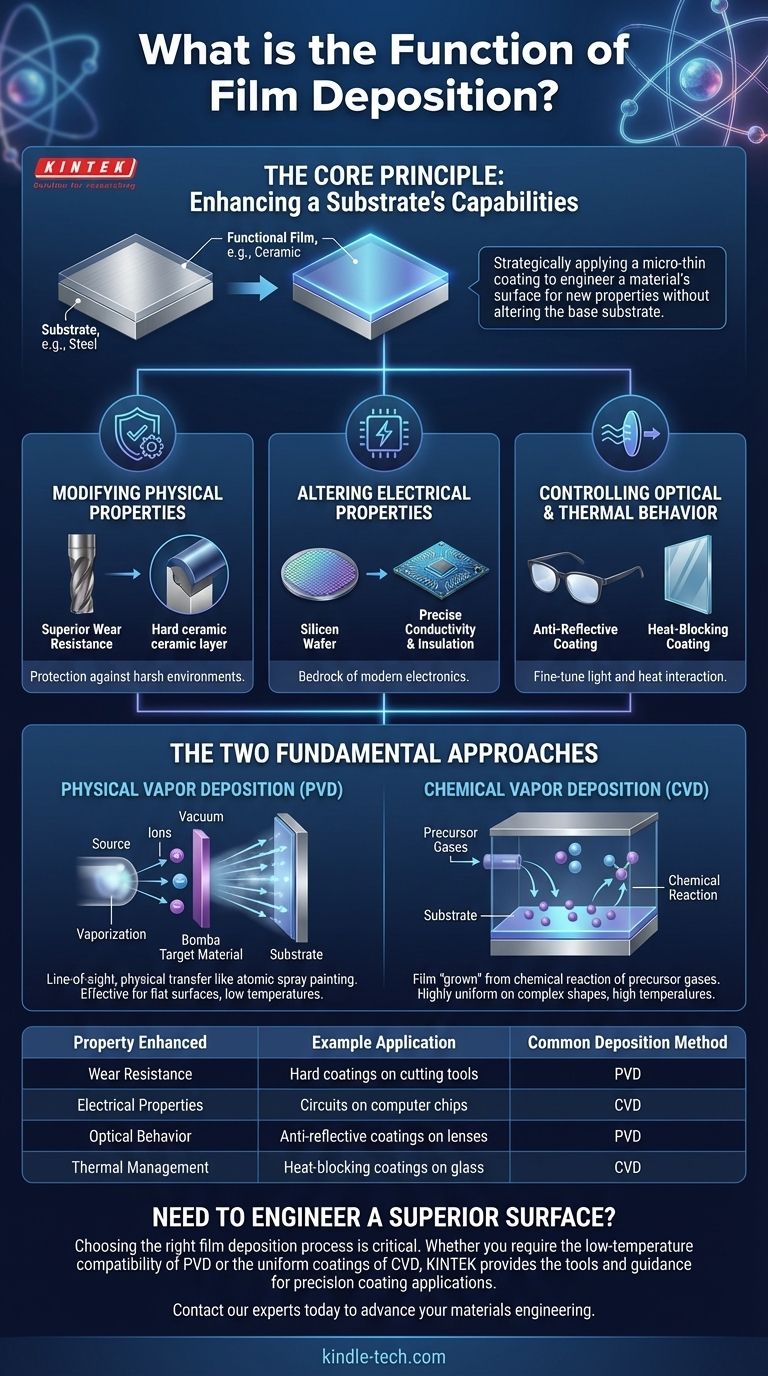 薄膜沉积的功能是什么？打造卓越的表面性能 图解指南