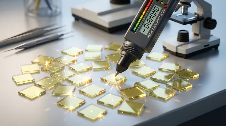 Testen CVD-Diamanten als echt? Ja, sie bestehen Standard-Diamanttests