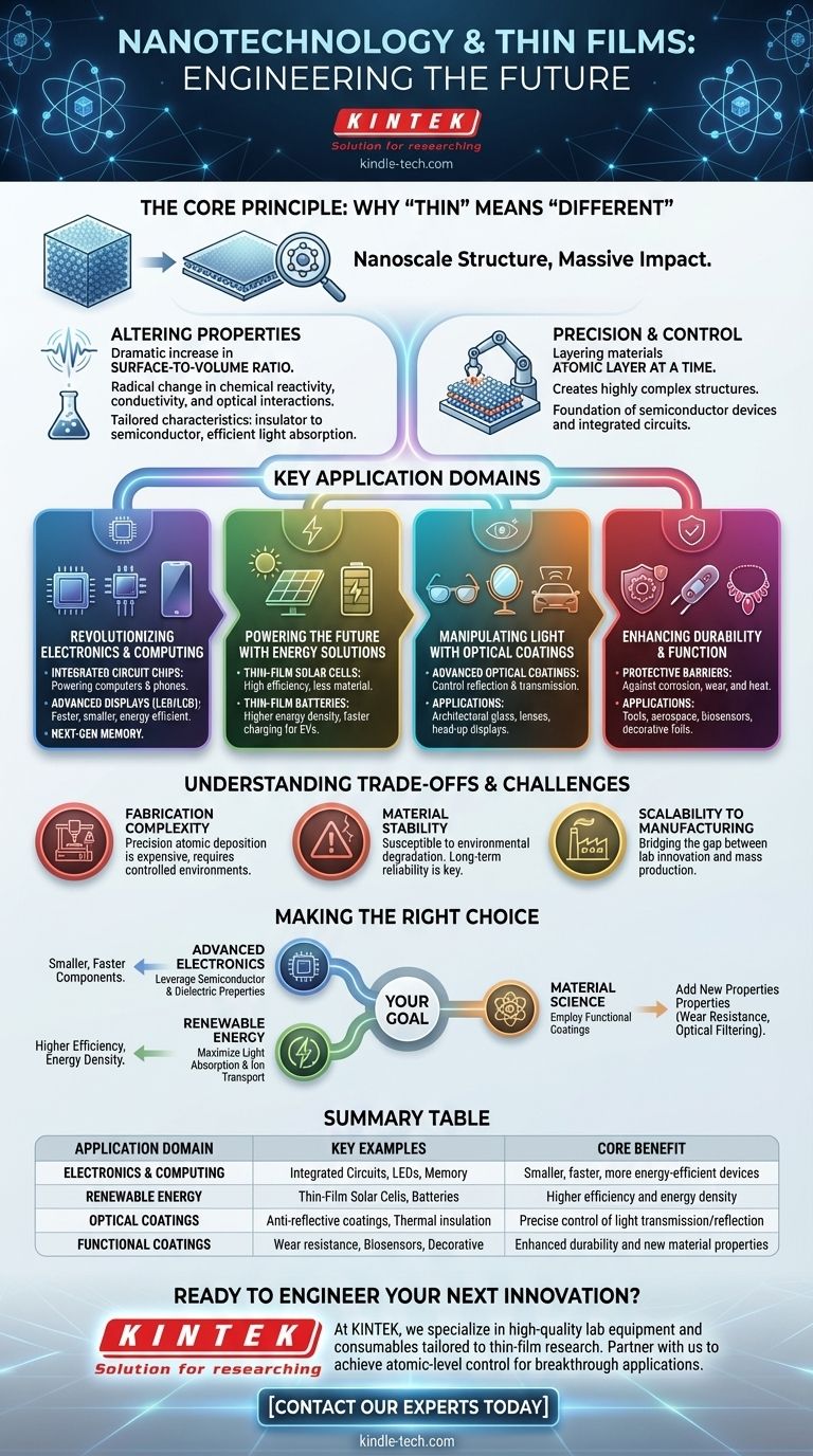 薄膜在纳米技术中有哪些应用？一次一个原子地构建未来 图解指南