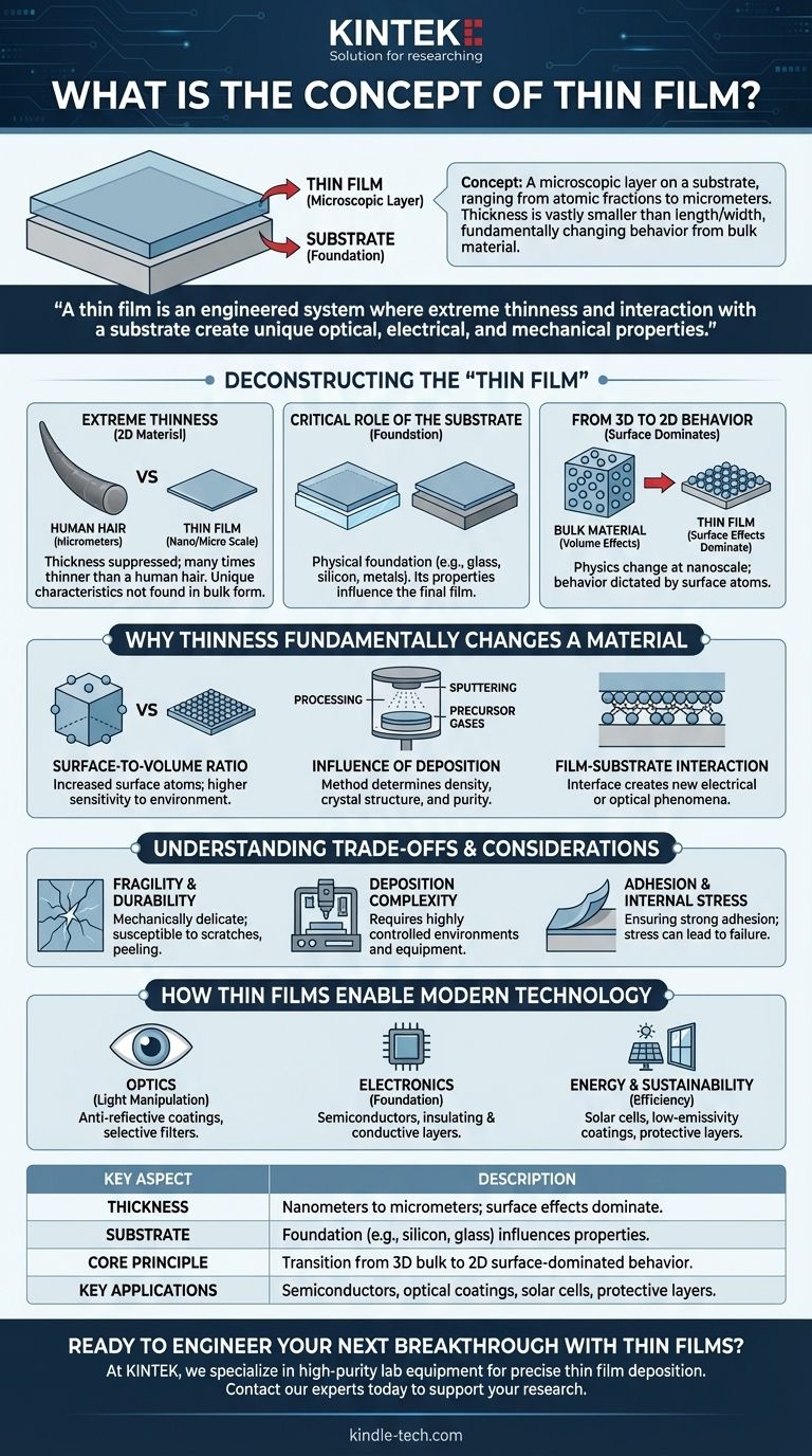 What is the concept of thin film? Unlocking Unique Properties at the Nanoscale Visual Guide