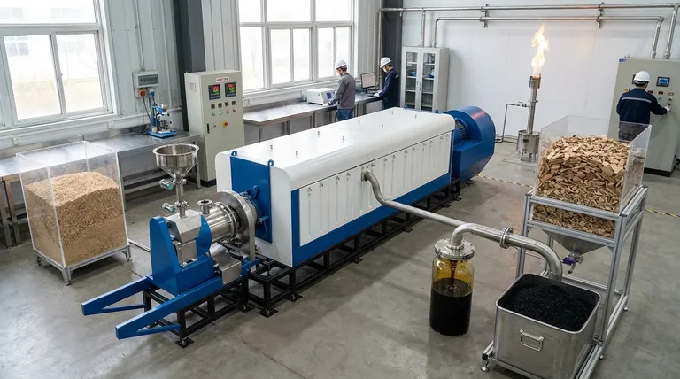 木材热解需要多长时间?从几秒到几天,取决于生物炭、生物油或合成气