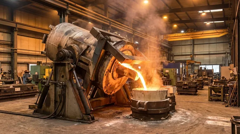 ¿Qué es un horno basculante? Una guía para una fusión y vertido seguros y controlados