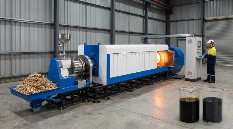 ما هي مزايا مفاعل الانحلال الحراري؟ تحويل النفايات إلى وقود حيوي وفحم حيوي قيّم