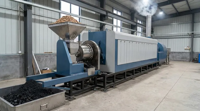 什么是慢速热解?生物质最大化生物炭生产指南