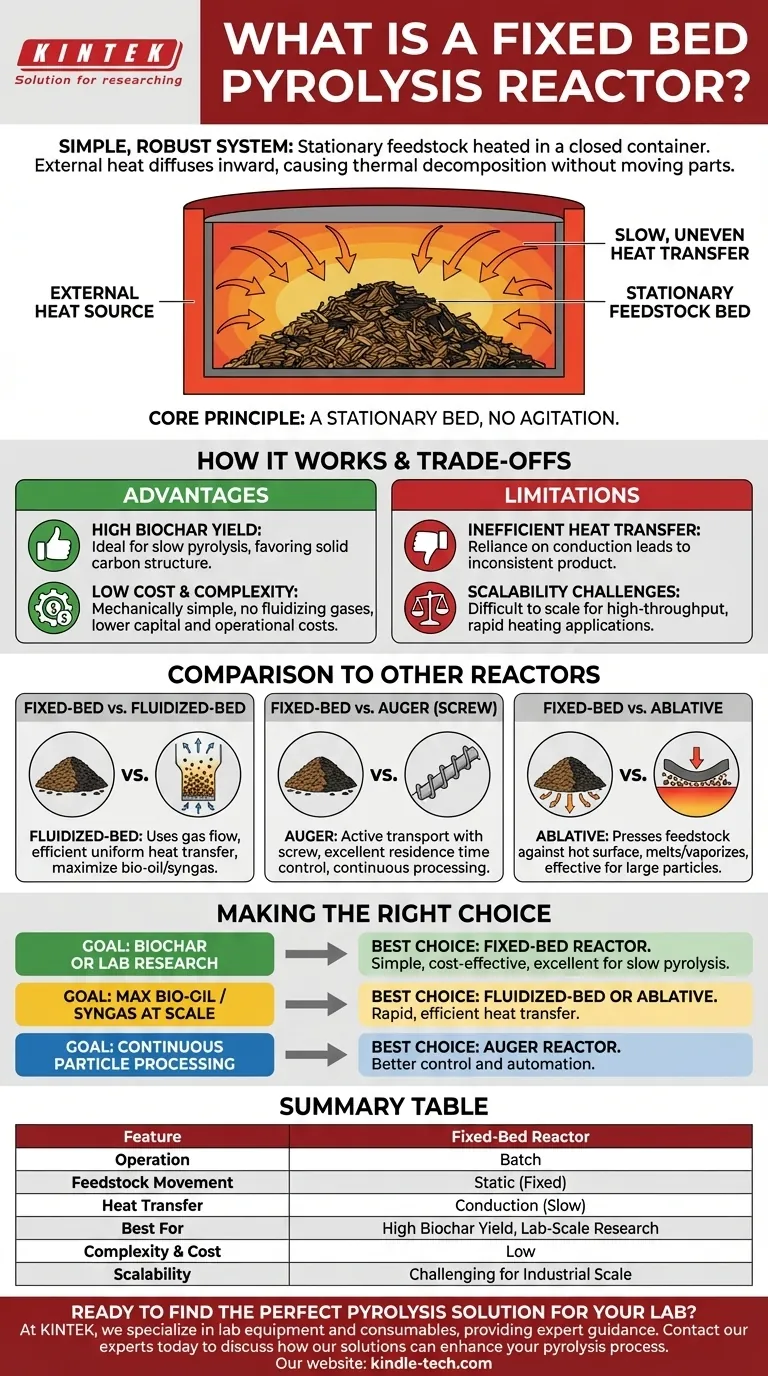 ما هو مفاعل الانحلال الحراري ذو الطبقة الثابتة؟ حل بسيط وفعال من حيث التكلفة لإنتاج الفحم الحيوي دليل مرئي