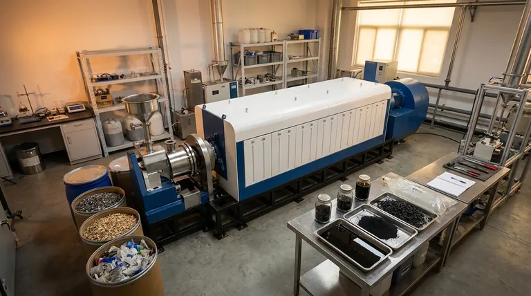 What is batch pyrolysis? A Start-Stop Process for Flexible Waste Conversion