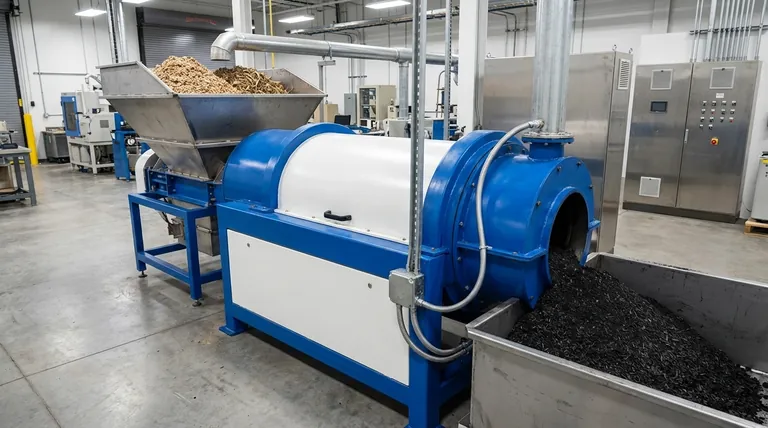 Wie stellt man Pflanzenkohle durch Pyrolyse her? Ein Leitfaden zur Umwandlung von Biomasse in stabilen Kohlenstoff