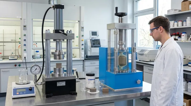 一軸プレスと静水圧プレスとは？適切な粉末成形方法の選択