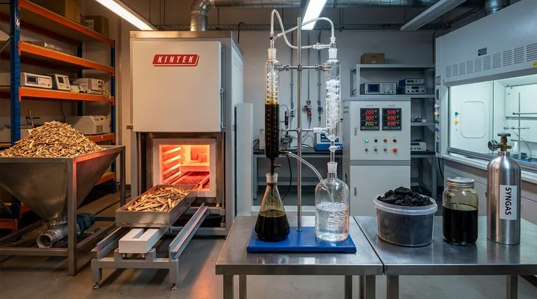 木材热解的温度范围是多少?控制温度以获得生物炭、生物油或合成气