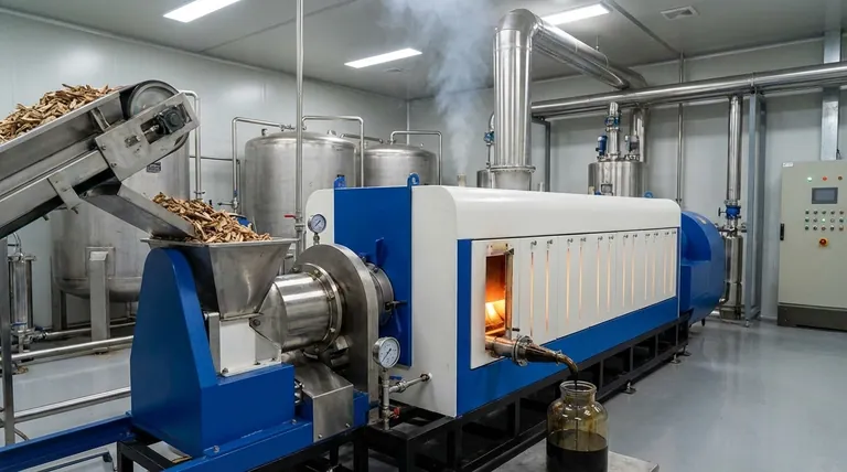 바이오 연료 생산을 위한 바이오매스 열분해란 무엇인가요? 폐기물을 재생 에너지로 전환하기