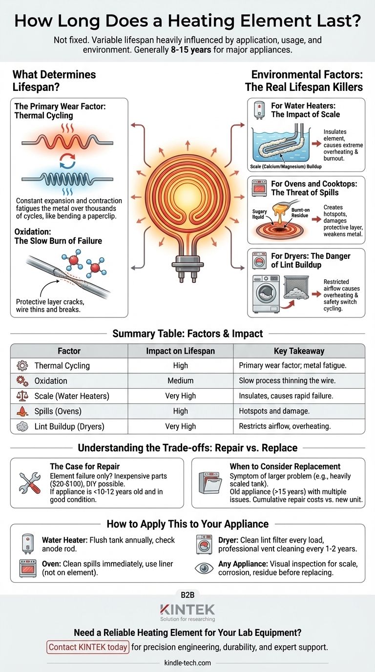 히터 코일은 얼마나 오래 지속되나요? 이러한 핵심 통찰력을 통해 가전제품의 수명을 연장하세요. 시각적 가이드