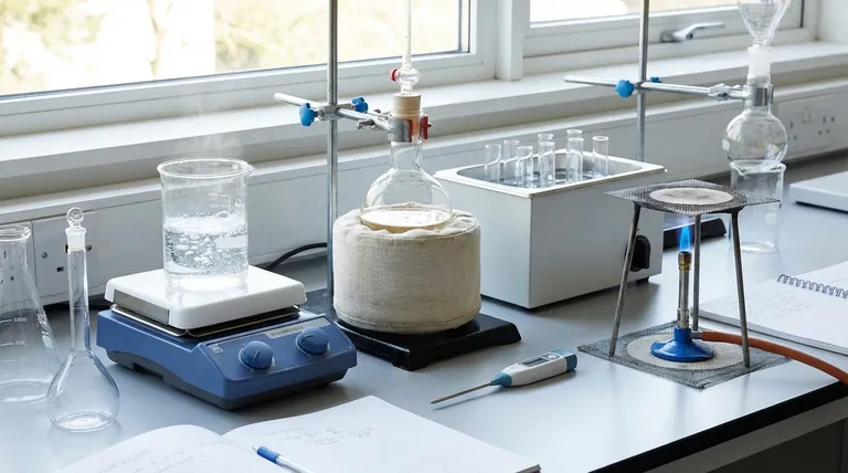 Какие типичные распространенные аппараты используются для нагрева в лаборатории? Обеспечьте безопасный и точный нагрев