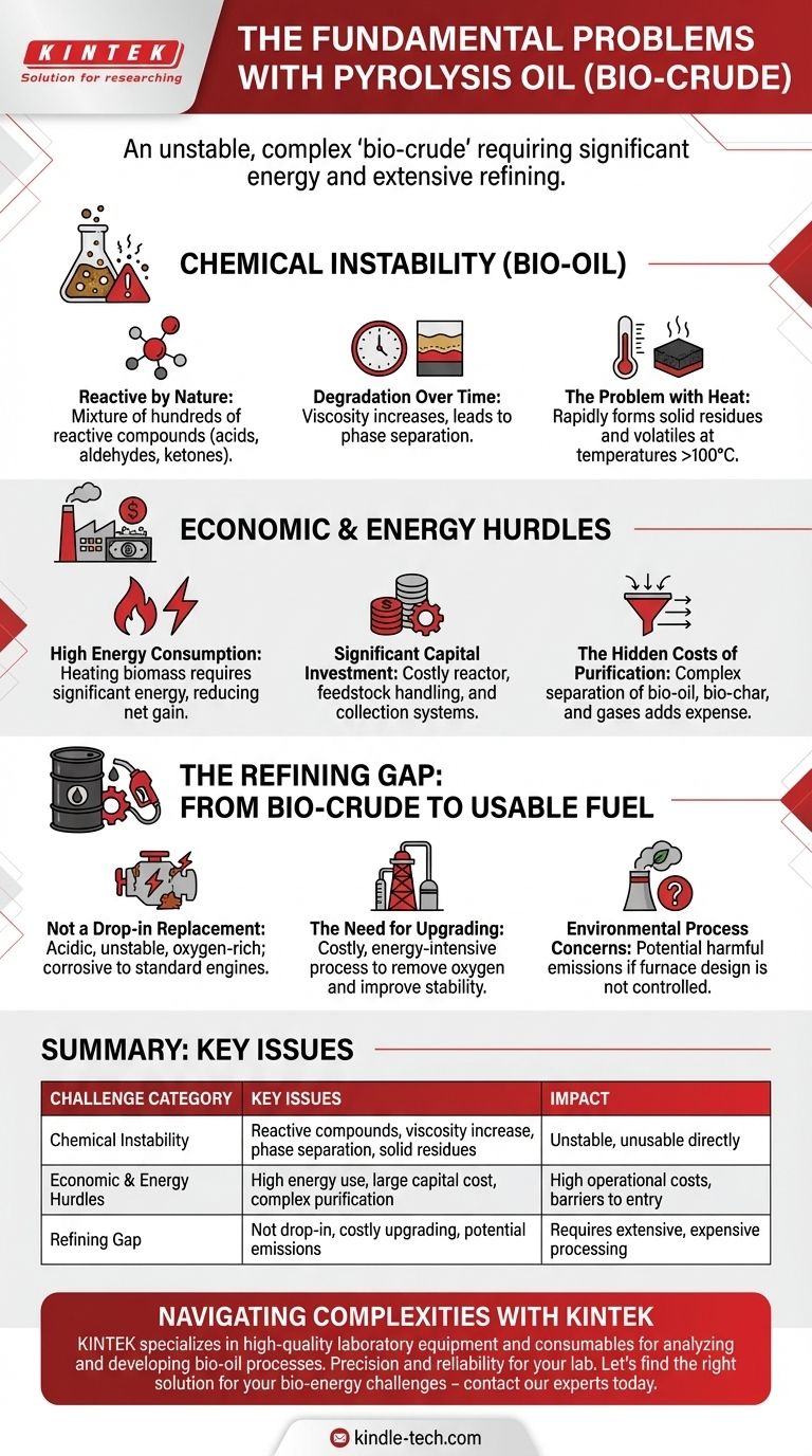热解油有什么问题？生物油作为燃料的主要挑战 图解指南
