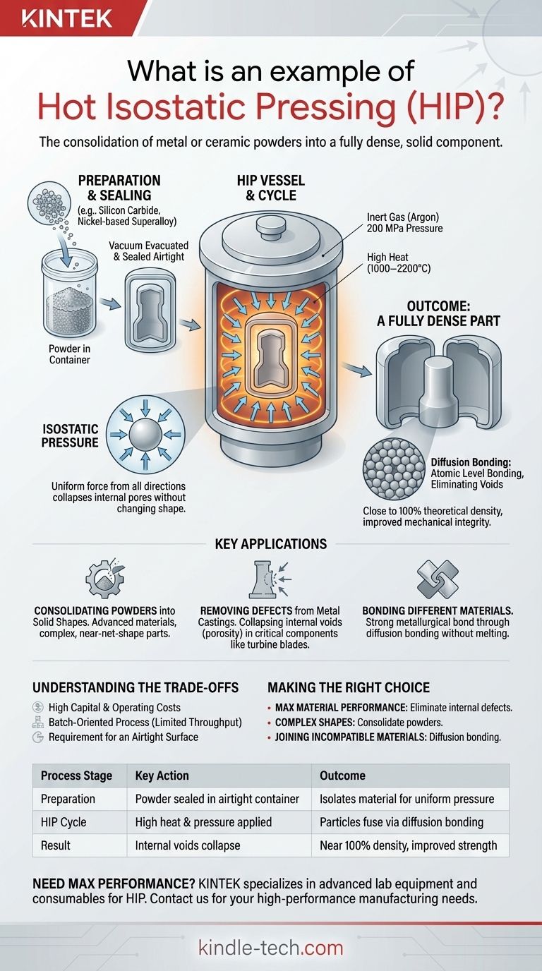 Какой пример горячего изостатического прессования? Создание полностью плотных компонентов из порошков Визуальное руководство