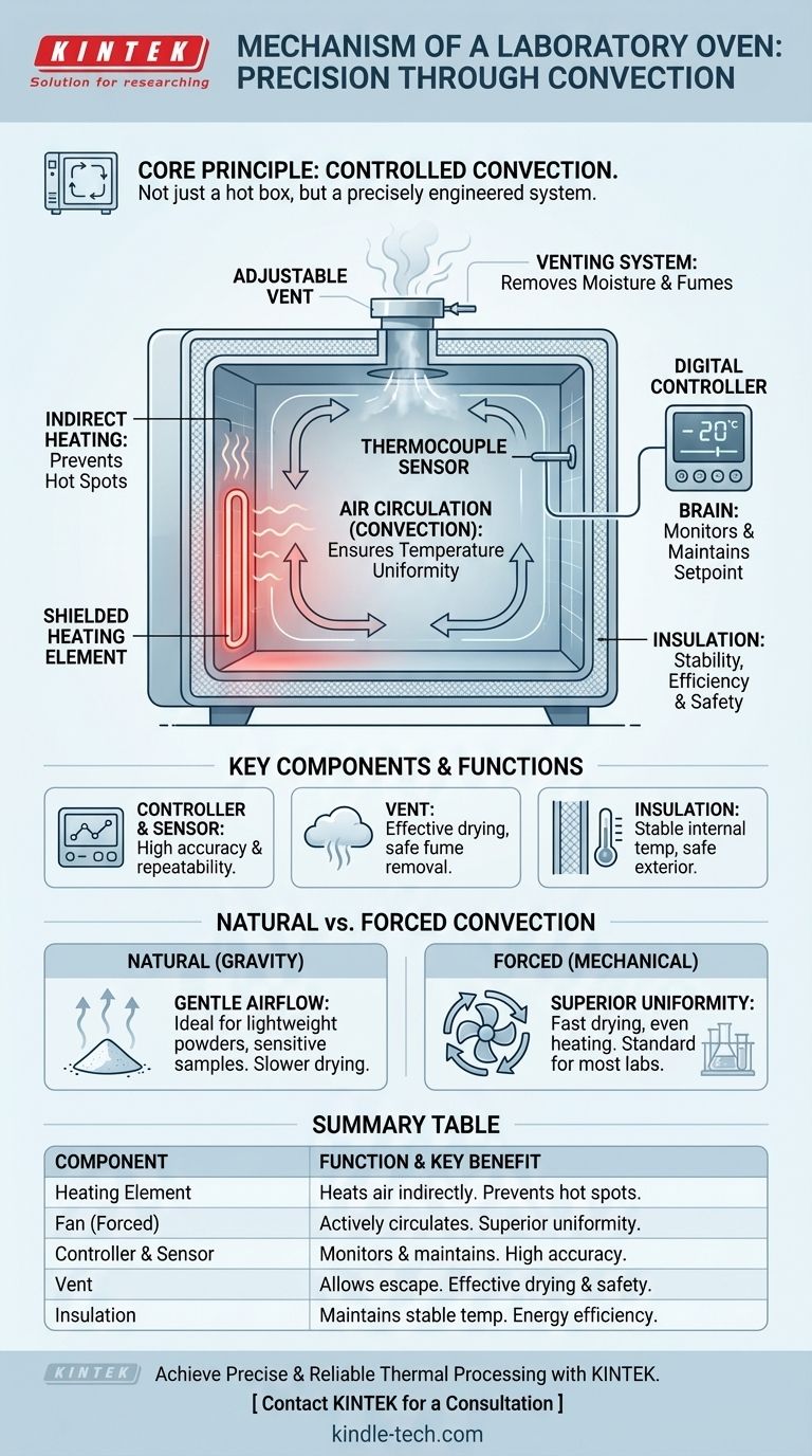 ¿Cuál es el mecanismo de un horno de laboratorio? Domine el control preciso de la temperatura para su laboratorio Guía Visual