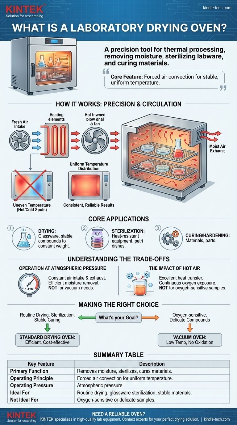 ما هو فرن التجفيف المخبري؟ الأداة الأساسية للتجفيف والتعقيم والمعالجة دليل مرئي