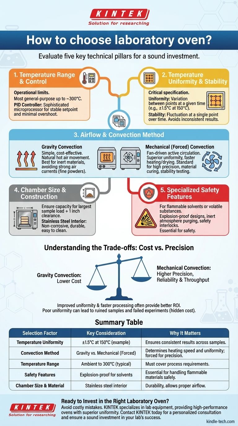 How to choose a laboratory oven? Master the 5 Technical Pillars for Precise Results Visual Guide