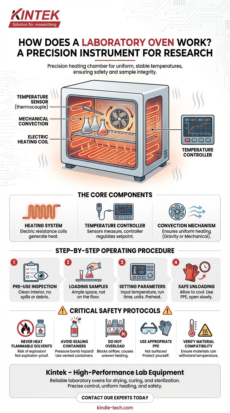 实验室烘箱是如何工作的？精密加热与安全指南 图解指南