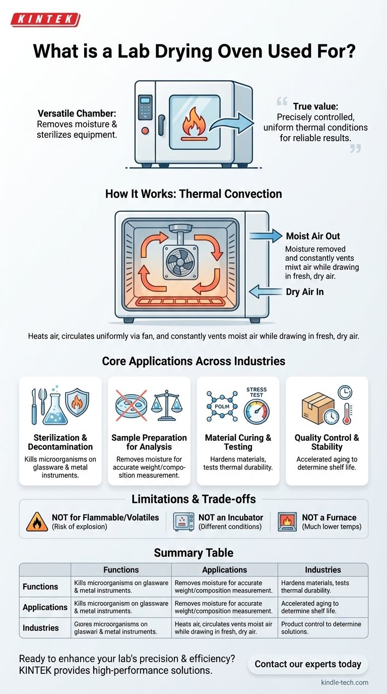 ラボ用乾燥オーブンの用途とは？ラボの水分除去と滅菌をマスターしましょう ビジュアルガイド