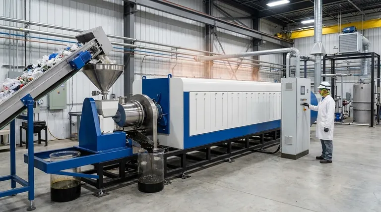 塑料热解对环境有害吗?深入探究其污染风险和循环经济主张。