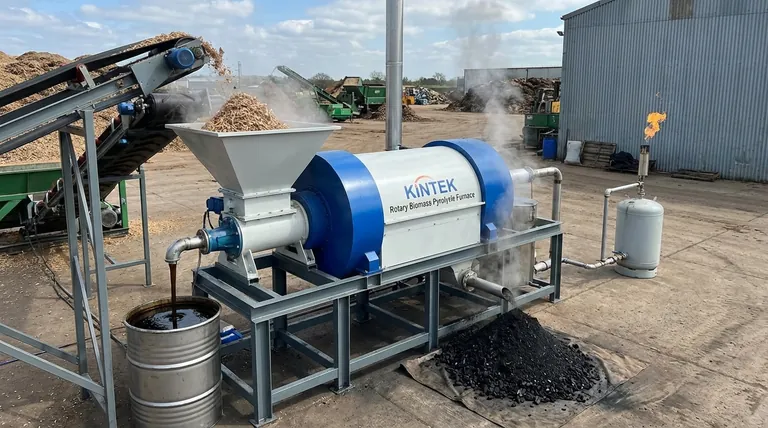 ما هي تقنية الانحلال الحراري لطاقة الكتلة الحيوية؟ إطلاق الزيت الحيوي، والفحم الحيوي، والغاز الاصطناعي من النفايات