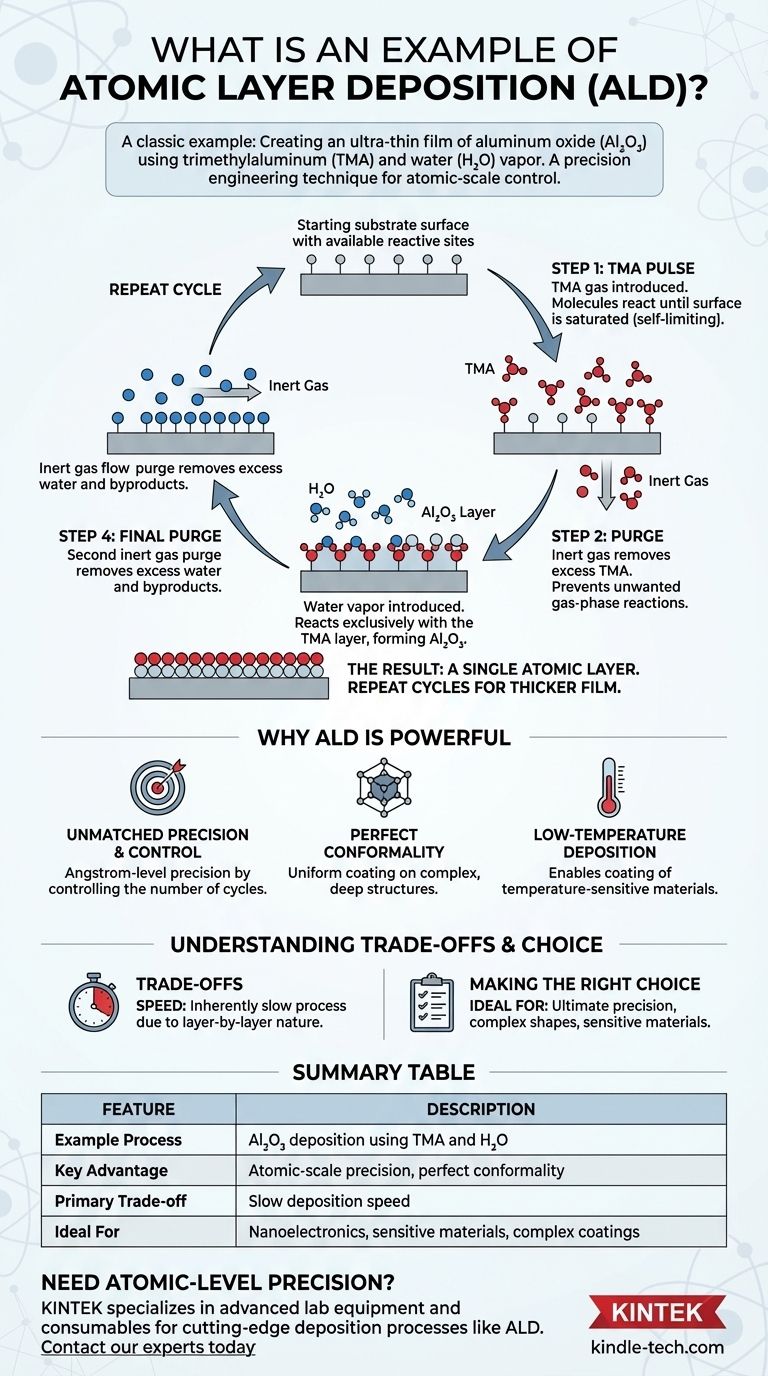 What is an example of atomic layer deposition? Precision Coating with Al₂O₃ on Complex Surfaces Visual Guide