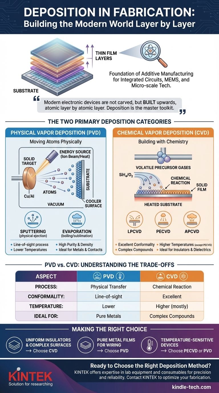 什么是制造中的沉积？逐层构建微型器件的关键 图解指南