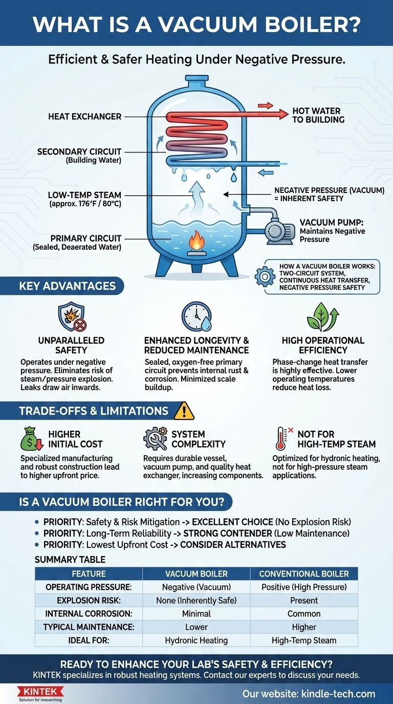 Was ist ein Vakuumkessel? Ein sichereres, effizienteres Heizsystem erklärt Visuelle Anleitung