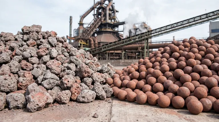 What is difference between sinter and pellet? Optimize Your Blast Furnace with the Right Agglomeration Choice