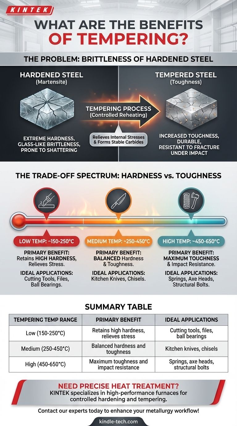 Каковы преимущества отпуска? Достижение идеального баланса твердости и вязкости Визуальное руководство