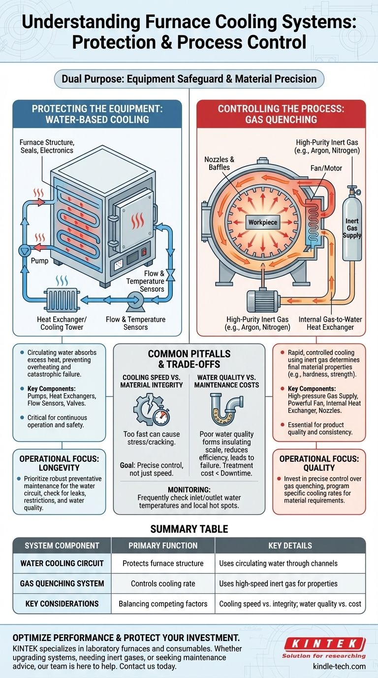 ما هو نظام التبريد في الفرن؟ حماية المعدات وضمان جودة المنتج دليل مرئي